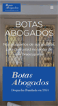 Mobile Screenshot of botasabogados.com